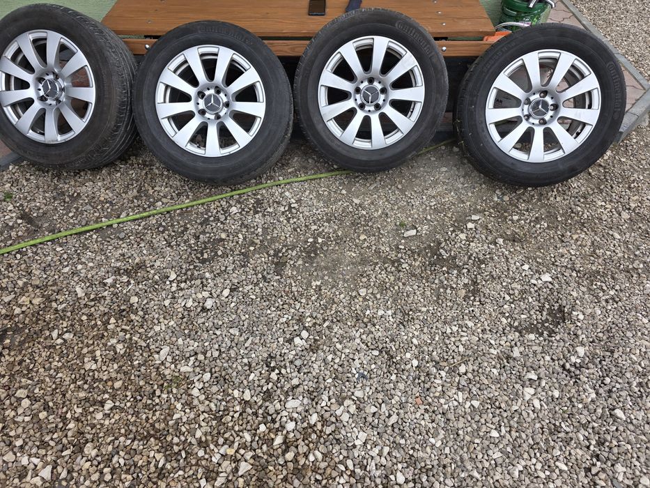 Sprzedam Koła Orginalne Mercedes  5x112 16 z oponami letnimi
