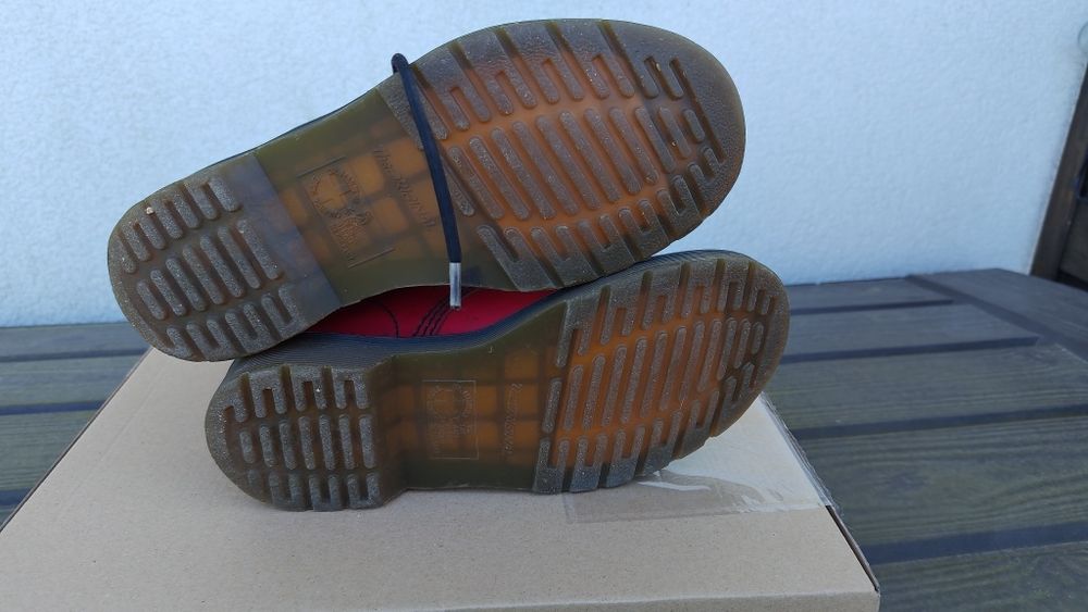 Glany dr Martens czerwone