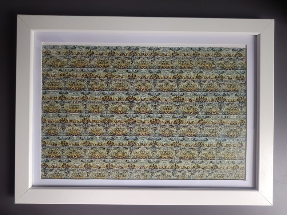 Stereogram, obrazek 3D, magiczne oko w ramce 33x24cm