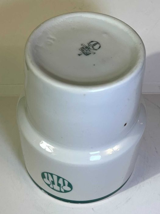 PRL kultowy kubek bar mleczny porcelana Lubiana