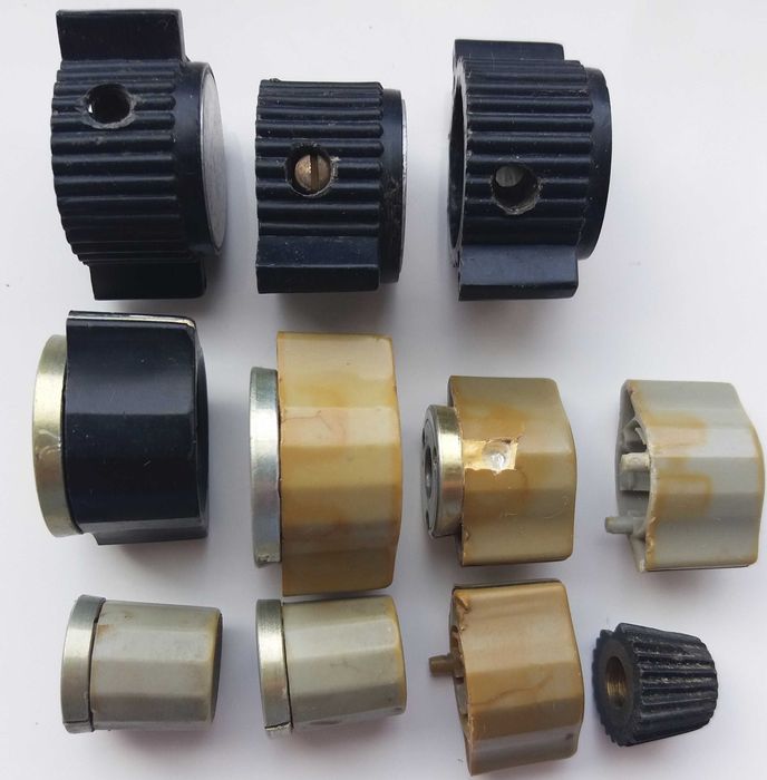 Ручки для галетных переключателей, переменных резисторов