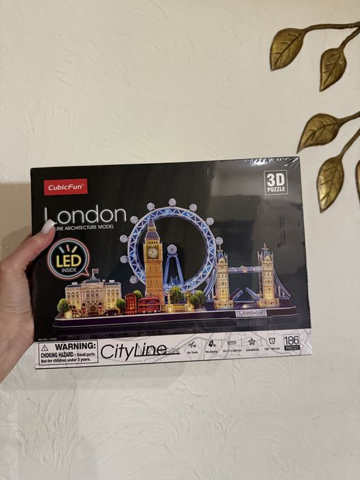 Тривимірний пазл CubicFun City line Лондон