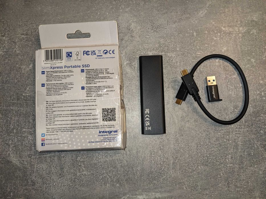 Dysk zewnętrzny Integral 2TB