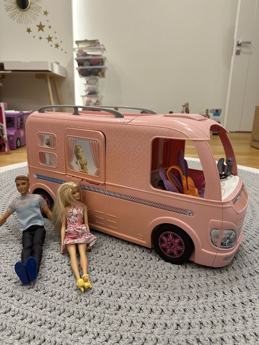 Barbie bardzo duzy kamper FBR34 - lekko uszkodozny