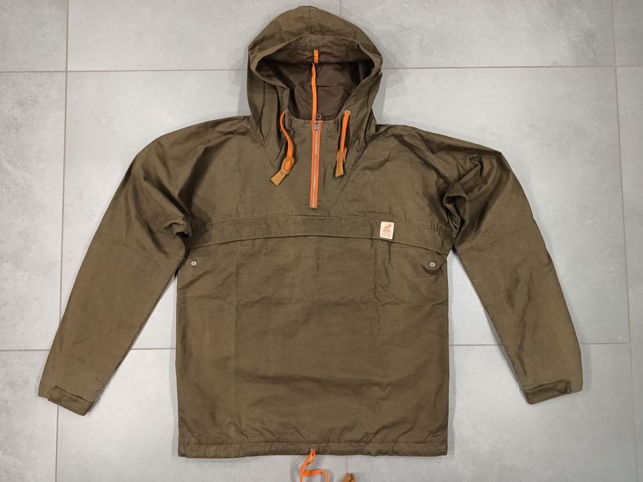 Cienka kurtka męska typu anorak Fat Moose roz. S oliwkowa khaki