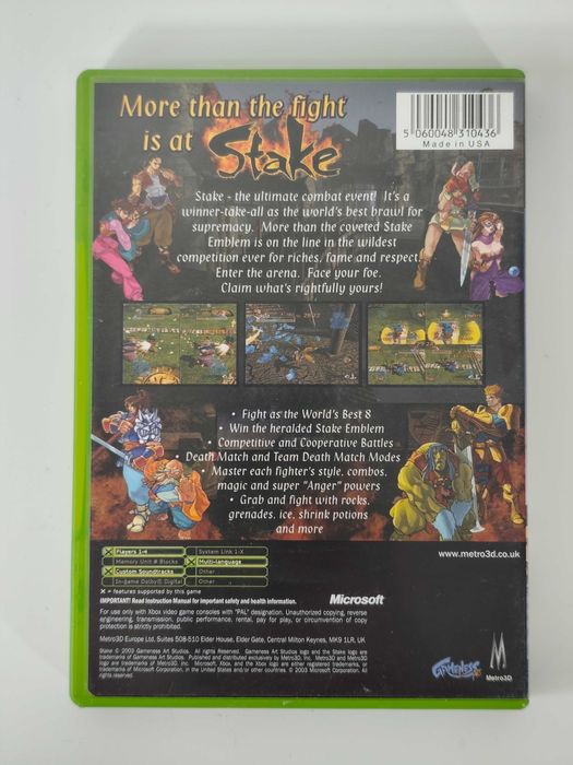 Stake: Fortune Fighters - Xbox Classic