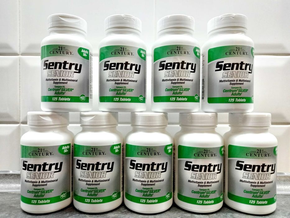 21st Century, Sentry Senior 50+ (125 таб.), мультивітаміни 50+