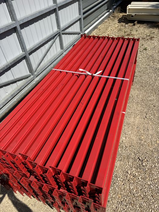 Regał paletowy przemysłowy o dużej nośności ramy ocynkowane promocja