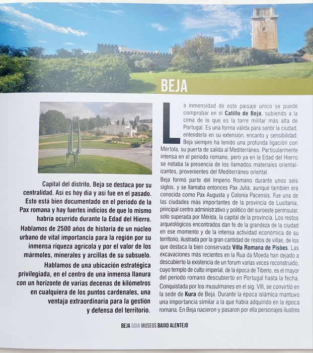 Guia MUSEOS Baixo Alentejo