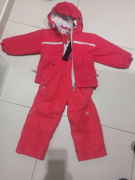 komplet zimowy kurtka i spodnie zimowe quechna 104/110