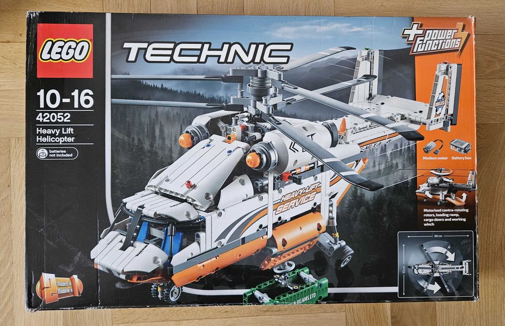 Lego Technic 42052 Śmigłowiec towarowy