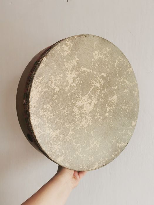 Bęben szamański, obręczowy, wegański