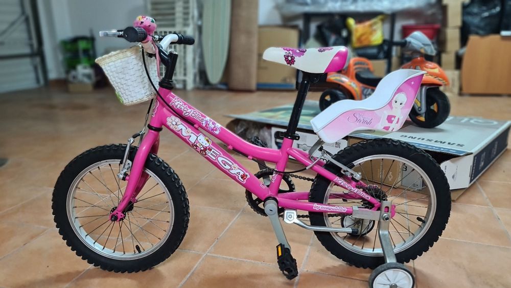 Bicicleta menina Hello Kitty