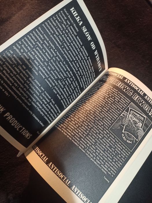 Ksiazka Antisocial Skinhead Zine