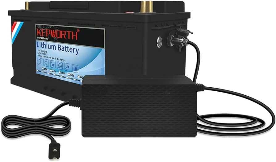 Bateria de Litio KEPWORTH 12V 100Ah  (Autocaravana / Campervan)