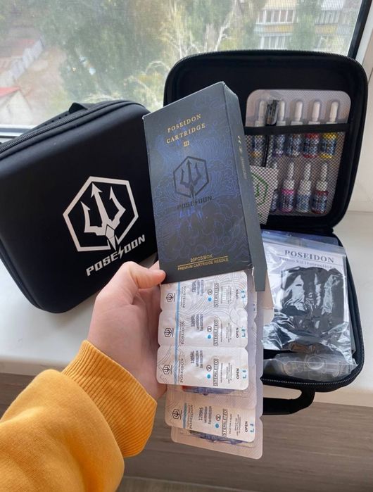 Без проводная тату машинка poseidon