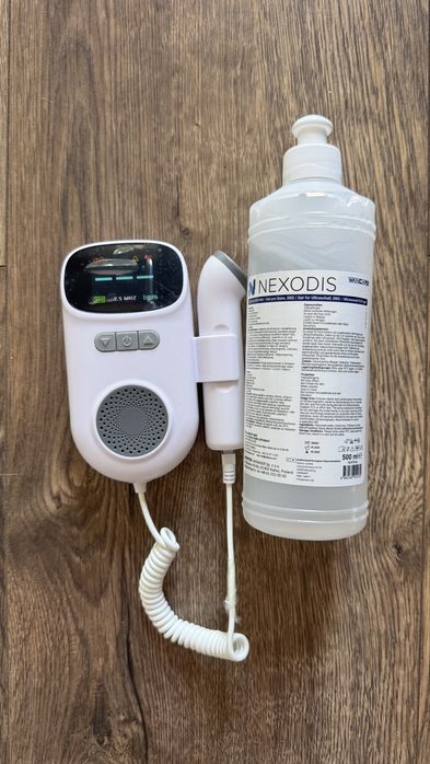 Przenośny detektor płodu doppler FDK-201 + Żel USG