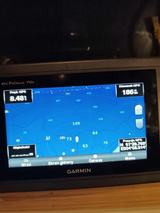 Echosonda ploter garmin echomap 70s