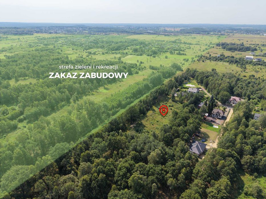 Działka w zielonej okolicy – z projektem, pozwoleniem i mediami - Widok 3