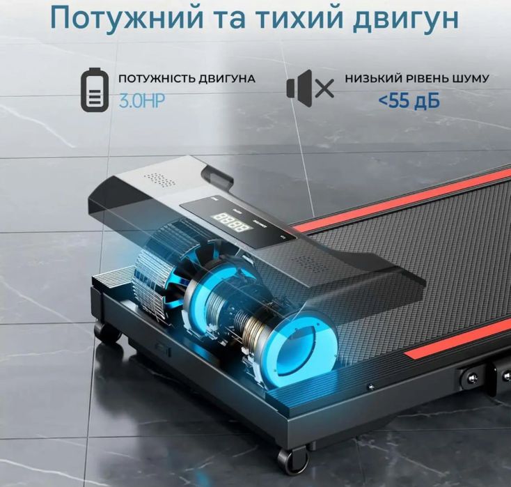 Бігова доріжка sperax walking pad 10км/год/150кг/ нова бігова доріжка