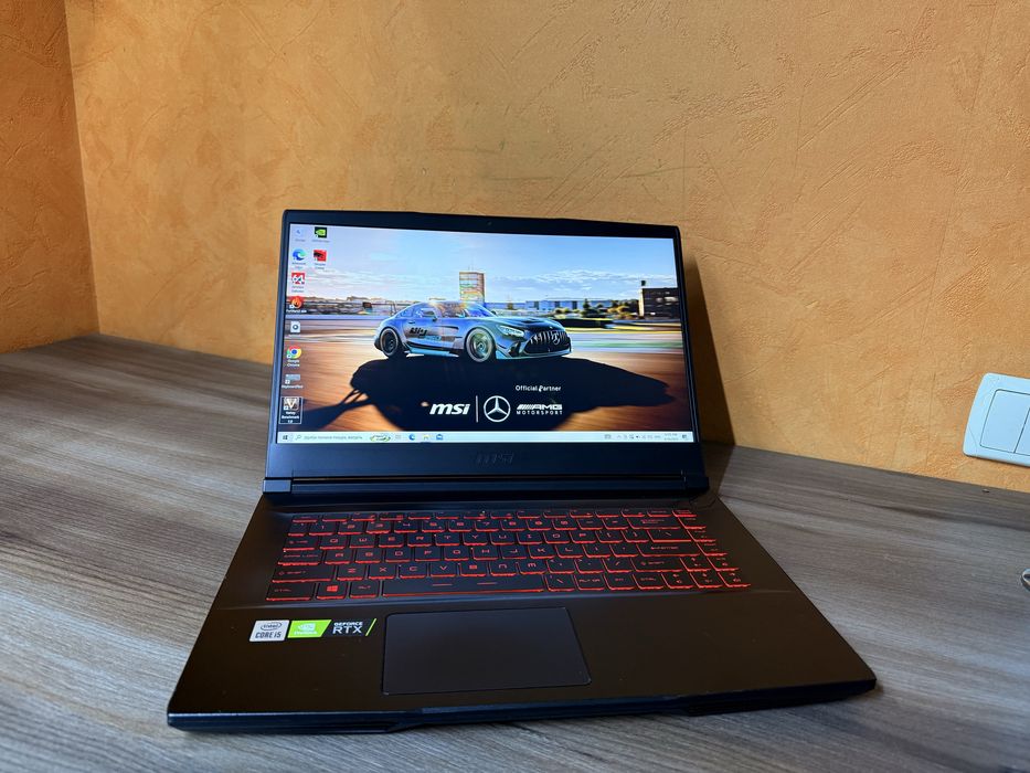 Бюджетний ігровий ноутбук MSI GF65(Core i5/16/512/144hz ips/RTX3060)