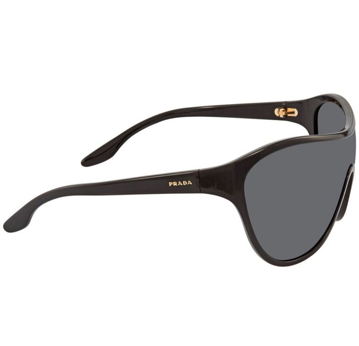 Женские солнцезащитные очки Prada SPR06Х SPR 06Х 1АВ 5S0 Shield Оригин