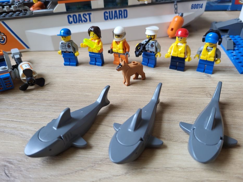 Lego city 60014 straż przybrzeżna