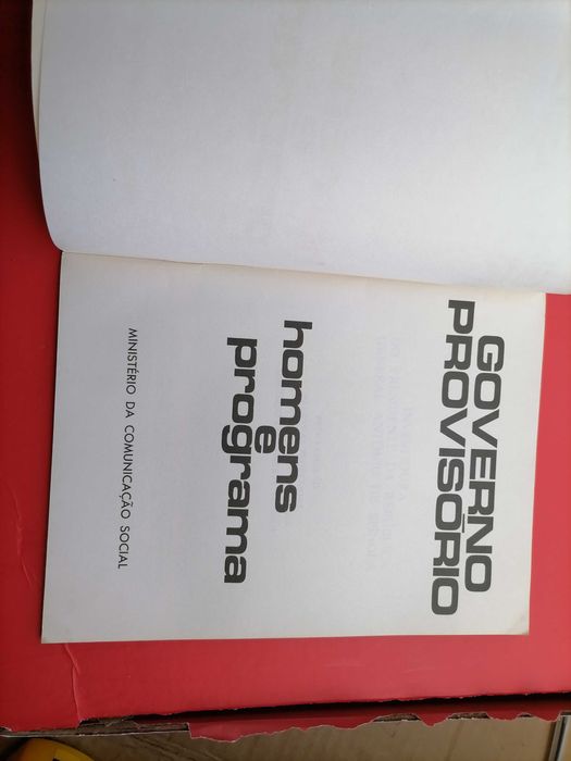 Homens e Programa GOVERNO PROVISÓRIO Maio de 1974 Ministério da Comunicação Social