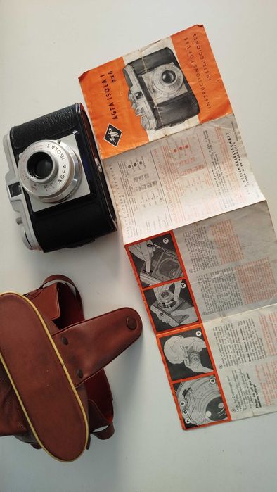 Máquina Fotográfica (Coleção-Anos 50) AGFA ISOLA I
