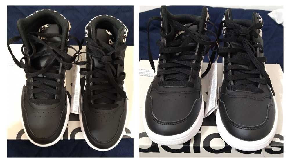 Adidas hoops 3.0 mid sapatilhas para mulher (308)