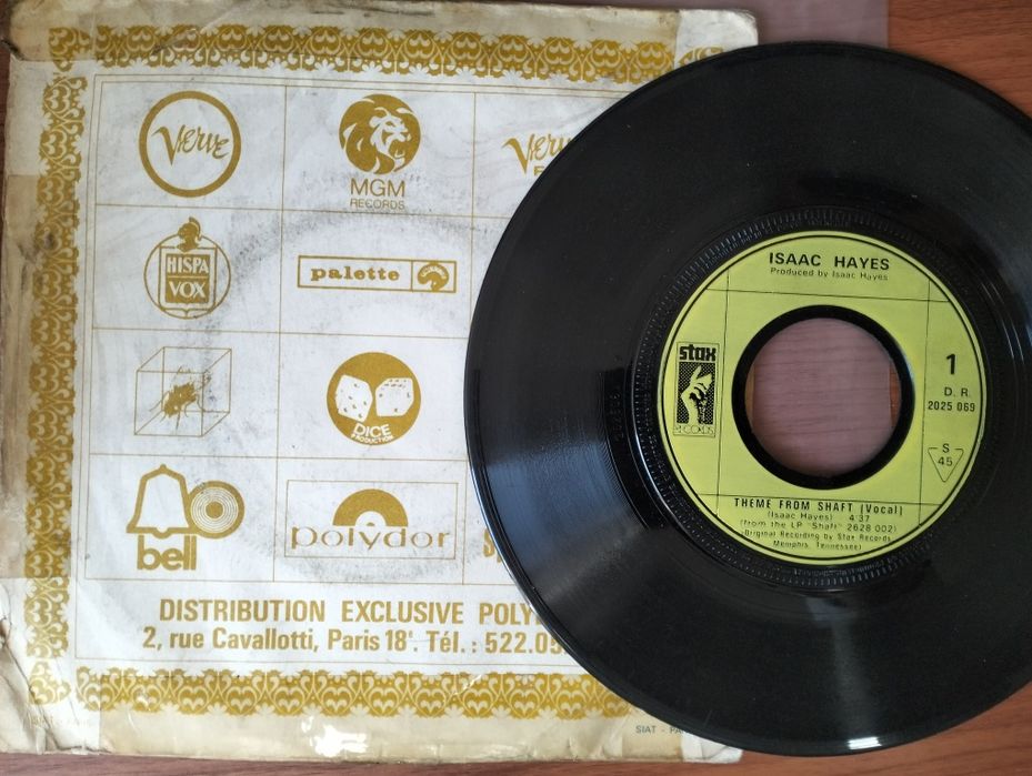 Disco de vinil single SHAFT