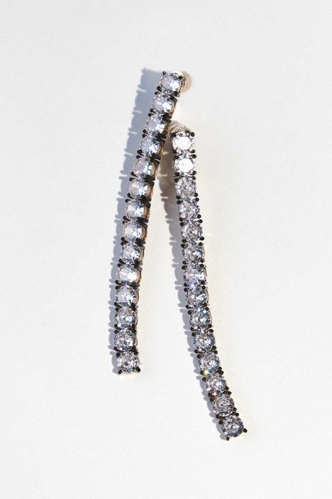 Сережки з цирконами zara