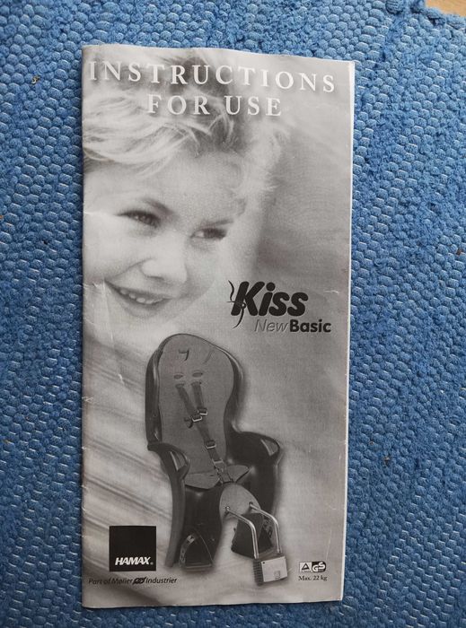 Cadeira para bicicleta hamax kiss
