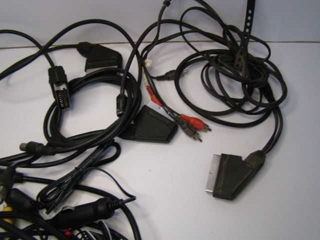 różna kable zestaw kable komputerowe i inne