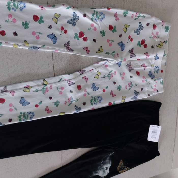 Nowe spodnie Tup - tup z kotem rozm. 146 spodnie H&M zestaw