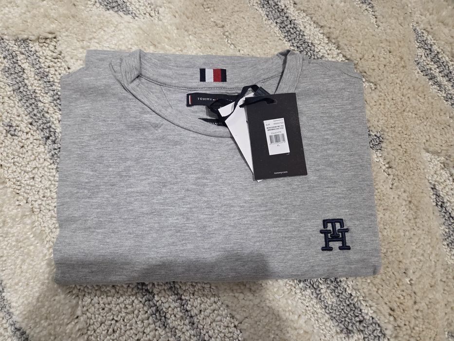 Koszulka meska TH szara r.XL