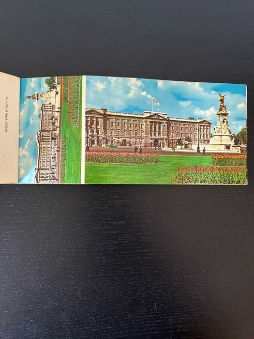 Livreto Vintage Postais Desdobráveis "Greetings from London" Anos 50/60