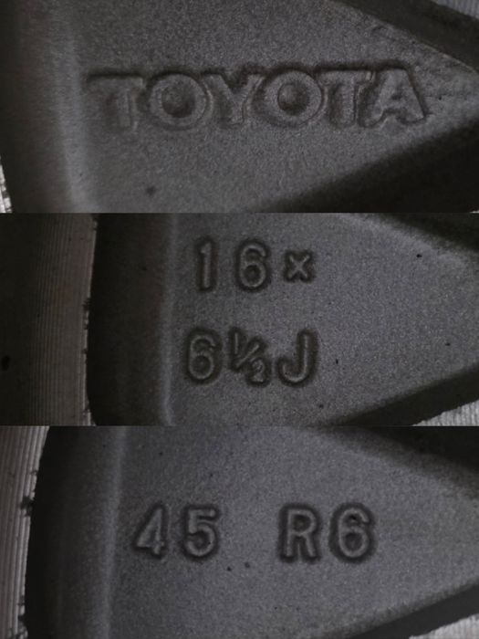 R16 5x114.3 | Original | Toyota/Lexus/Suzuki/Fiat/Chrysler/Dodge.. | Рідна фарба, ідеальний технічний стан, без дефектів | Комплект | Преміум диски