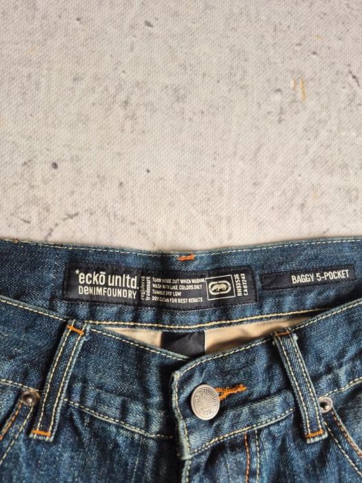 Ecko unltd spodnie jortsy szorty Famous L rap swag avant garde