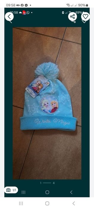 Czapka Frozen na zimę