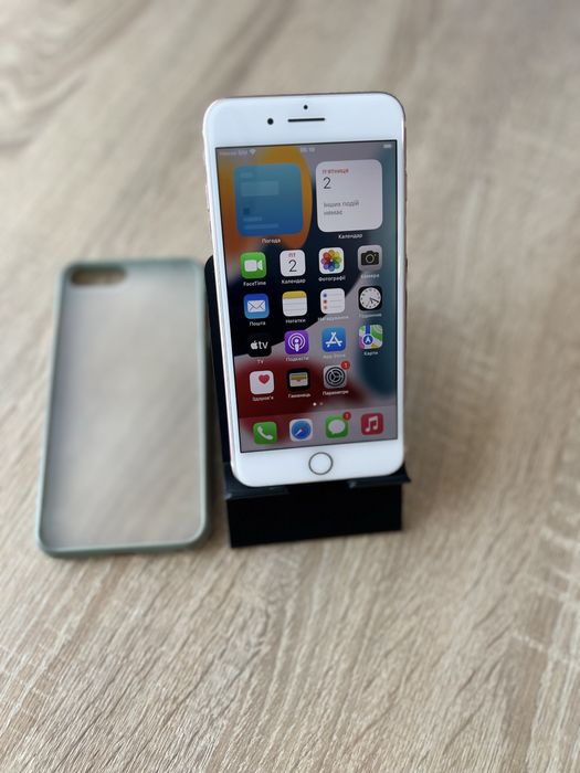 iPhone 7+ Plus Rose Gold 128GB Neverlock, ideal AKБ 74%