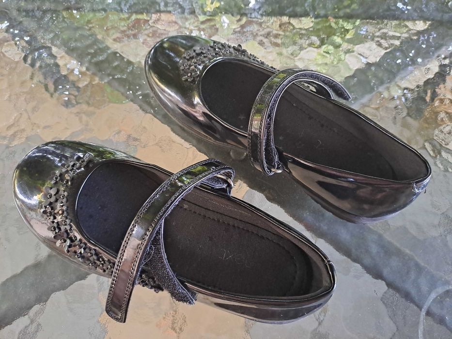 Lakierki Next Buty 35 dziewczęce galowe eleganckie 22,5 cm