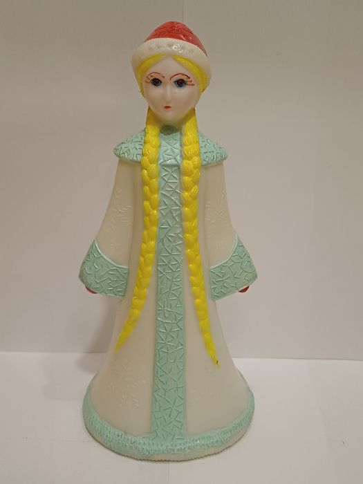 Новогодняя игрушка снегурочка.