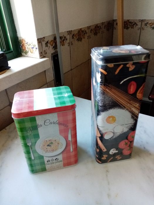 Caixas Retro Chapa/ Massas