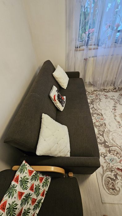 Wersalka / Sofa rozkładana i dwa fotele Komplet