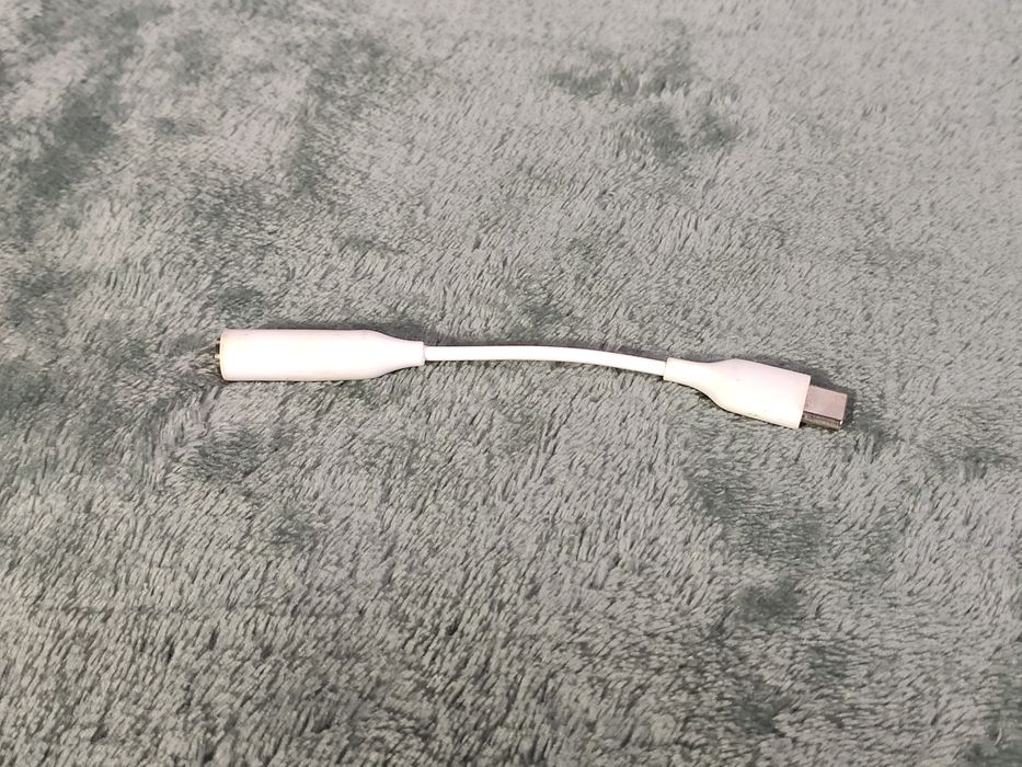 Na sprzedaż przejściówka z wejścia USB C na minijacka
