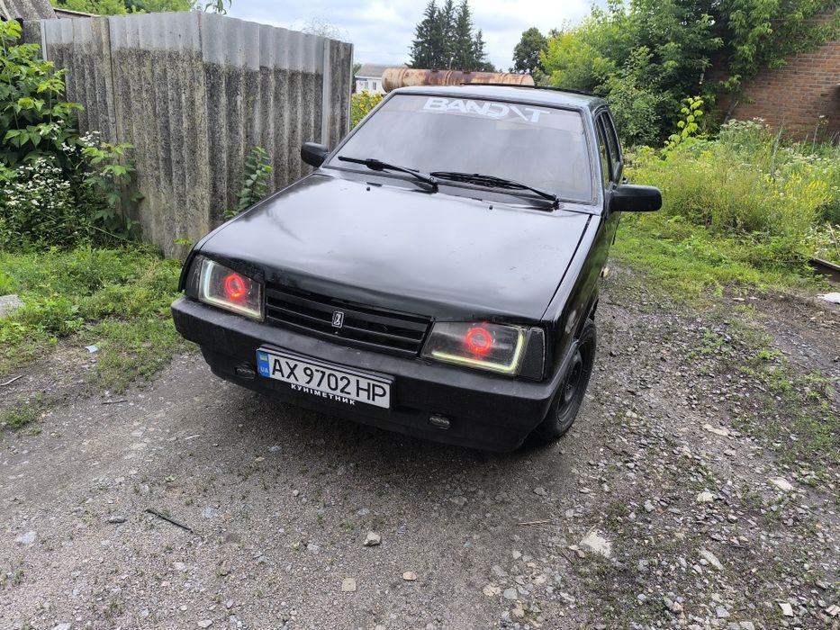 Ваз 2109 черная молния