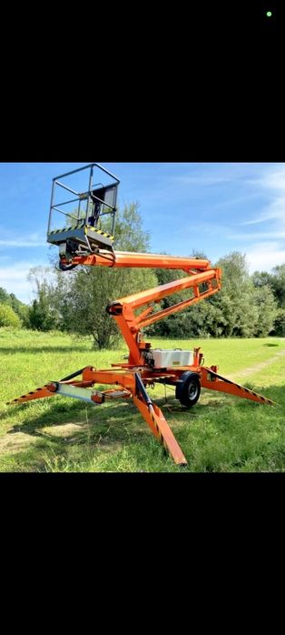 Podnośnik koszowy, zwyżka, pająk, 17m wysokości roboczej, wynajem