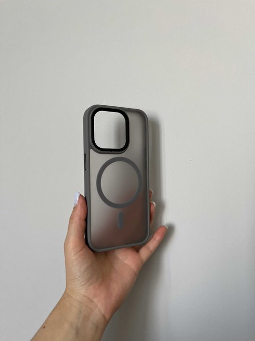 Чохол QMatte Magsafe для iPhone 15 Pro Max / чехол айфон 15 про маг