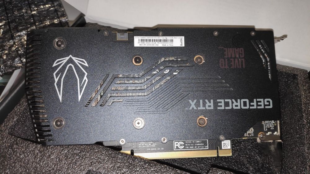 RTX3060 Ti Zotac 8GB GDDR6 Twin Edge OC